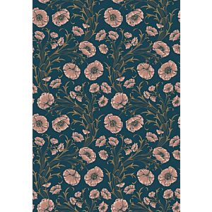 ورق جدران تريجرِد - ازرق غامق