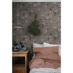 ورق جدران حديقة كوخ - متعدد الالوان واخضر