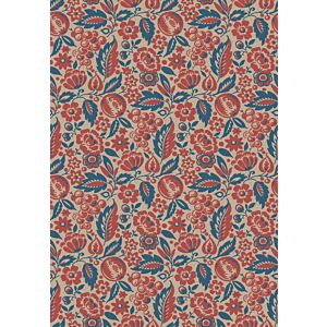 ورق جدران صوفيا - احمر ومتعدد الالوان