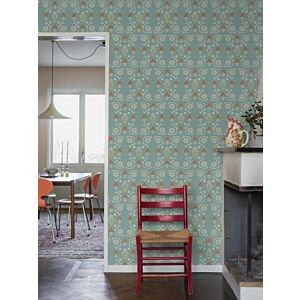 ورق جدران سوليتا - ازرق