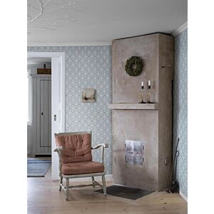 ورق جدران فيفو - ابيض وازرق