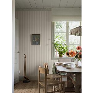 ورق جدران مخطط - رمادي