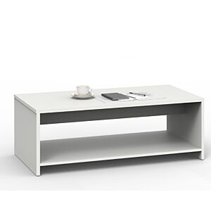 طاولة قهوة مكتبية الارا - أبيض