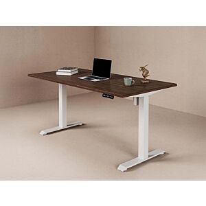 طاولة مكتب لوف 140 سم - بني وابيض