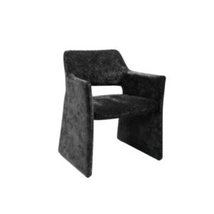 كرسي طاولة طعام فلاي - أسود