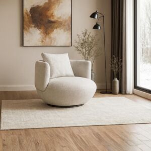 كنبة مفرد دوار نافيتا - رمادي