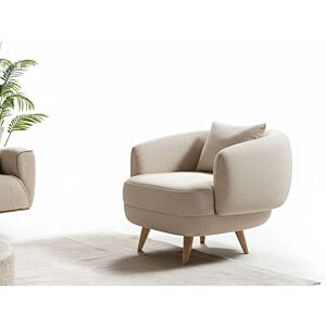 كنبة لاروس مفردة - بيج