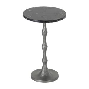 طاولة جانبية روشيه - فضي