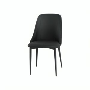 كرسي طاولة طعام فيلدا - اسود
