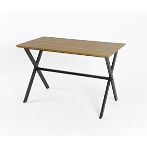 طاولة طعام 4 أشخاص سمبلز - بني واسود