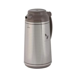 ترمس شاي وقهوة فيراتا 1600 مل - بني وفضي