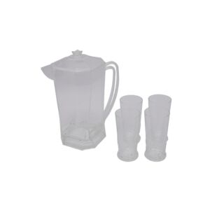 طقم ابريق صيني سكوالو 2 لتر