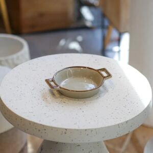 طبق بورسلان بمقابض