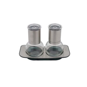 طقم علب بهارات صيني سكوالو - قطعتين