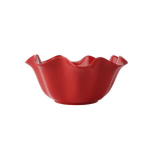 وعاء تقديم سومان بورسلان - أحمر