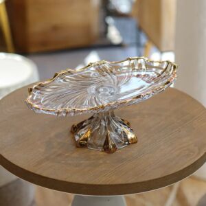 صحن حلى زجاج