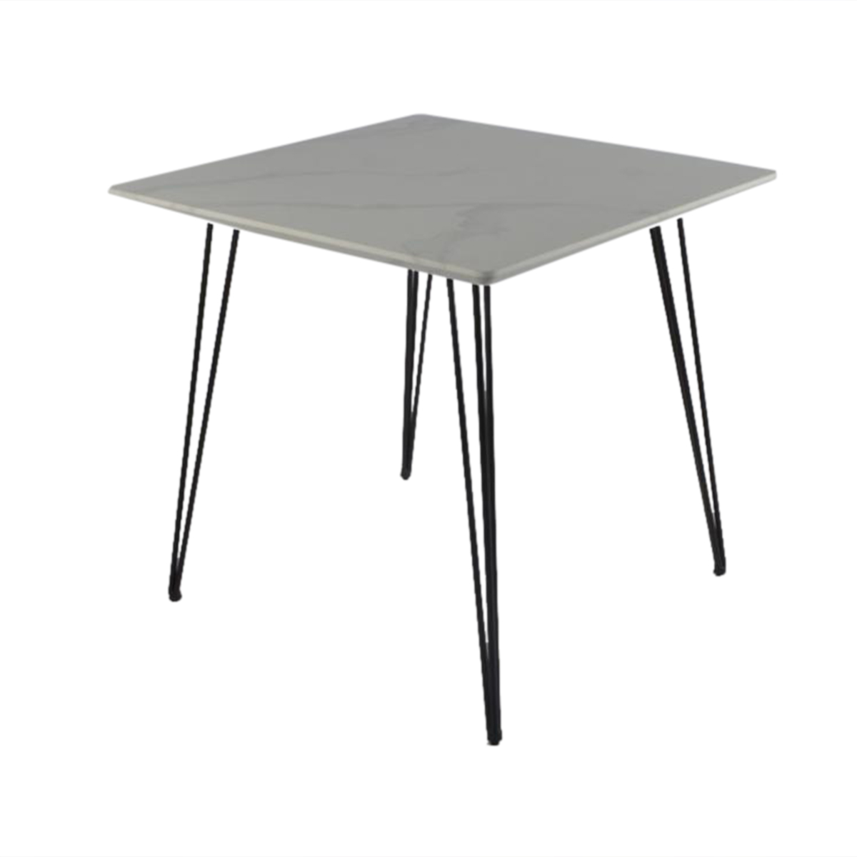 طاولة مقهى خشب متميزة باللون الأبيض