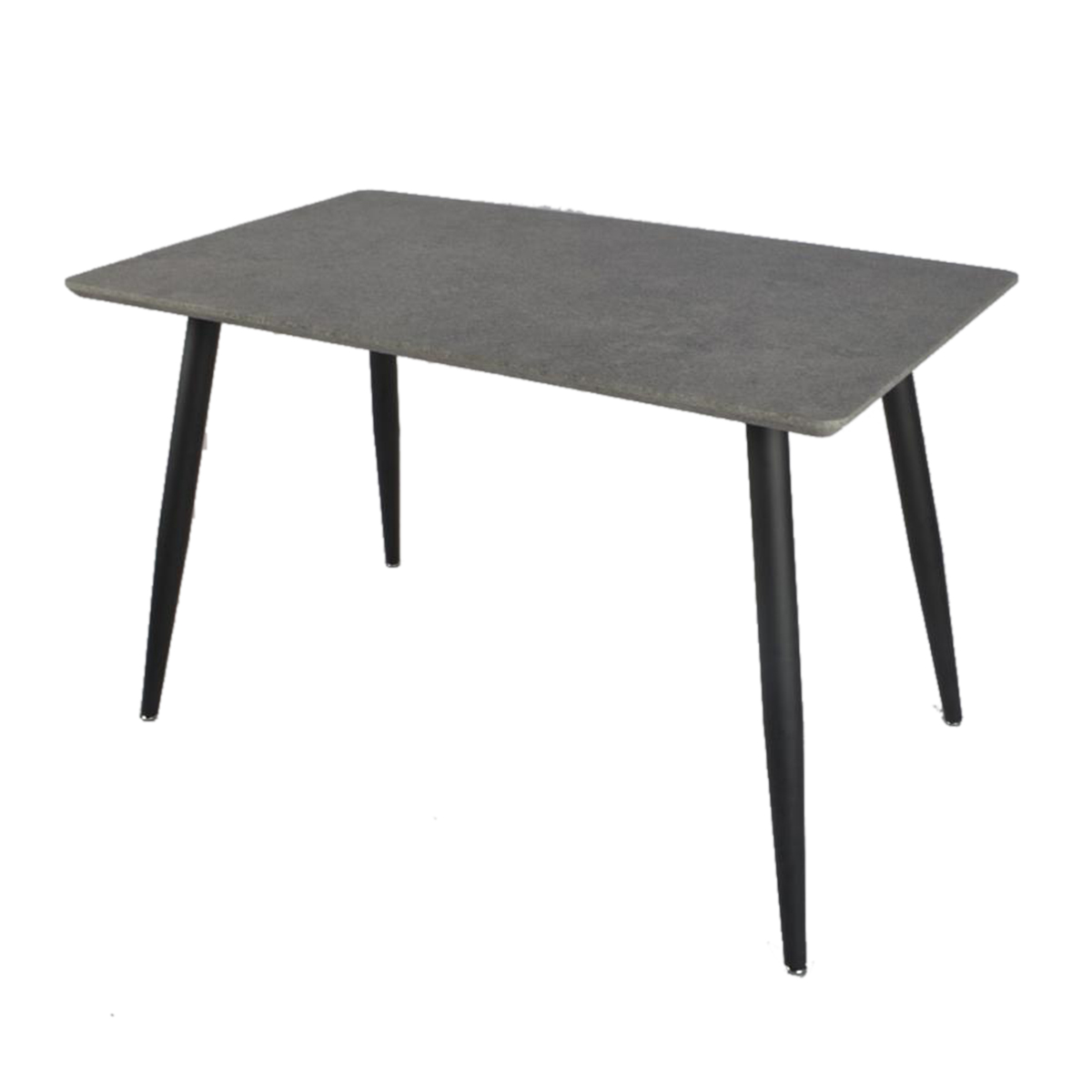 طاولة طعام خشب متميزة باللون الرمادي